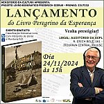 BANNER LANÇAMENTO DO LIVRO PEREGRINO DA ESPERANÇA - PROJETO LIVRO BIOGRÁFICO FRIEDRICH GIERUS